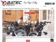 Tablet Screenshot of batec-mobility.com